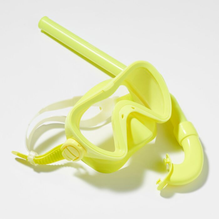 KIDS SNORKEL SET MEDIUM (EU 35-38) THE SEA KIDS YELLOW - Image 6