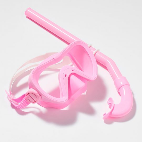 KIDS SNORKEL SET MEDIUM (EU 35-38) SUMMER SHERBET PINK