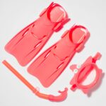 KIDS SNORKEL SET SMALL (EU 31-34) MELODY THE MERMAID PINK
