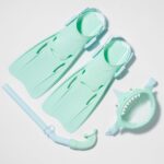 KIDS SNORKEL SET SMALL (EU 31-34) SALTY THE SHARK MULTI
