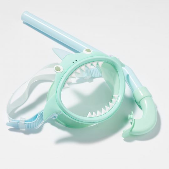 KIDS SNORKEL SET SMALL (EU 31-34) SALTY THE SHARK MULTI