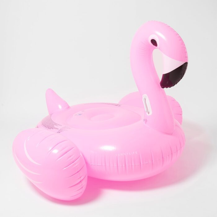LUXE RIDE-ON FLOAT ROSIE THE FLAMINGO BUBBLEGUM PINK - Image 2