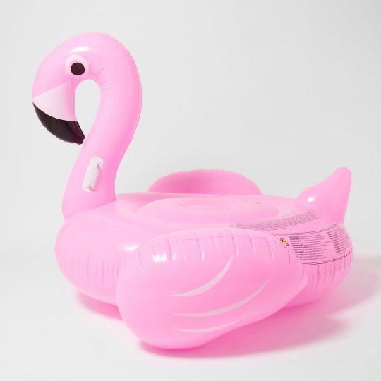 LUXE RIDE-ON FLOAT ROSIE THE FLAMINGO BUBBLEGUM PINK