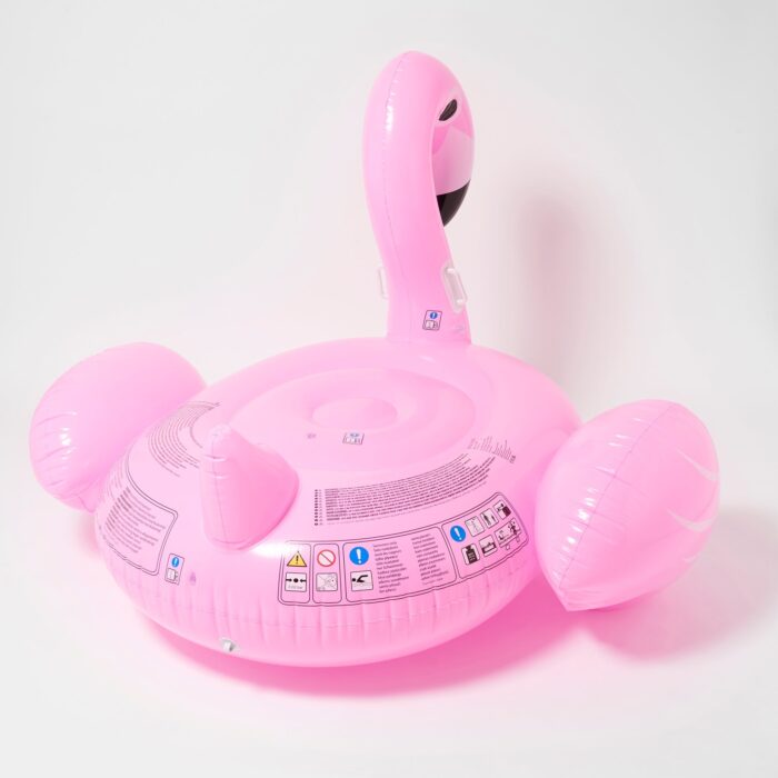 LUXE RIDE-ON FLOAT ROSIE THE FLAMINGO BUBBLEGUM PINK - Image 5