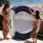 LUXE TWIN HAMMOCK FLOAT LE WEEKEND NAVY - Image 2