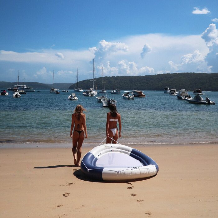 LUXE TWIN HAMMOCK FLOAT LE WEEKEND NAVY - Image 3