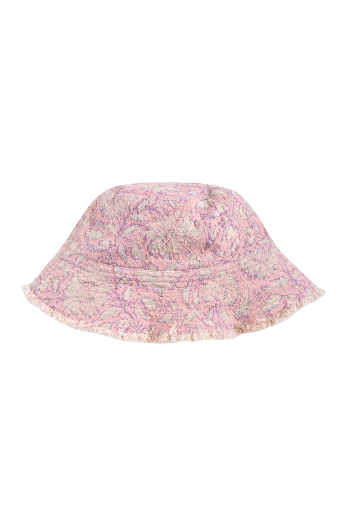 SUN HAT LAJIK PINK DAISY CREAM - Image 3